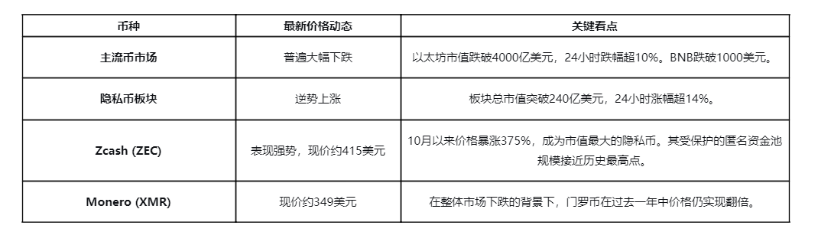 除了ZEC,还有哪些隐私币值得买?