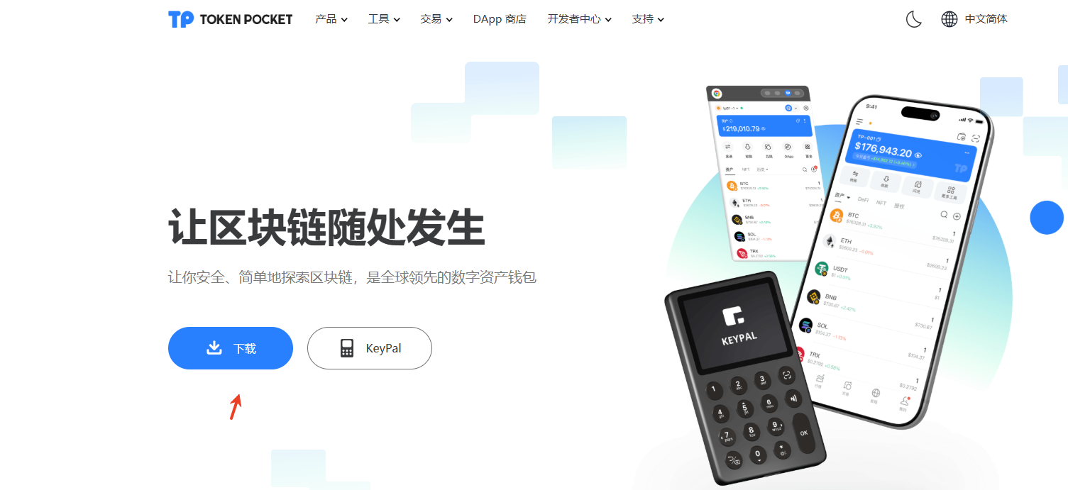 TokenPocket下载教程，新手创建TP钱包完整流程