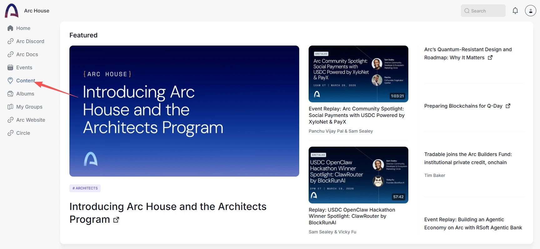Arc社区活动官方教程：0成本每日赚积分，快速冲Architects等级（Circle官方）