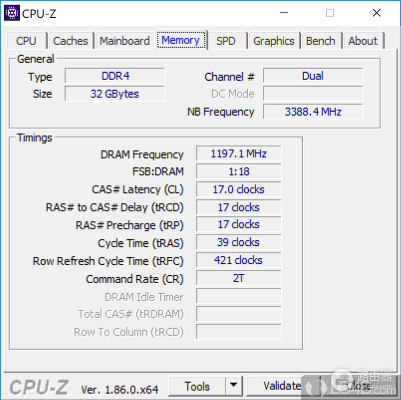 CPU-Z如何查看内存时序?CPU-Z怎么看内存频率和CL