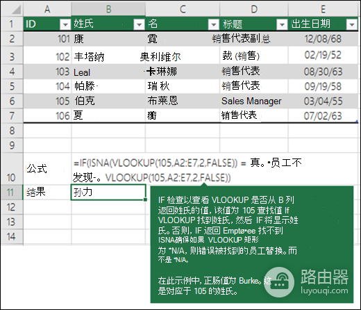 Excel VLOOKUP函数怎么用?四个参数与常见错误说明