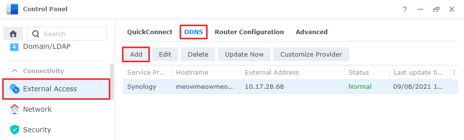 NAS外网访问怎么设置?NAS的QuickConnect和DDNS怎么选
