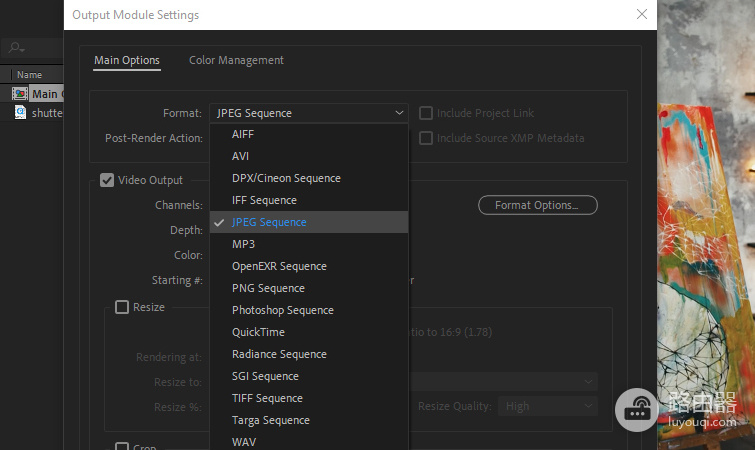 After Effects怎么导出PDF?先导出静帧再合成PDF