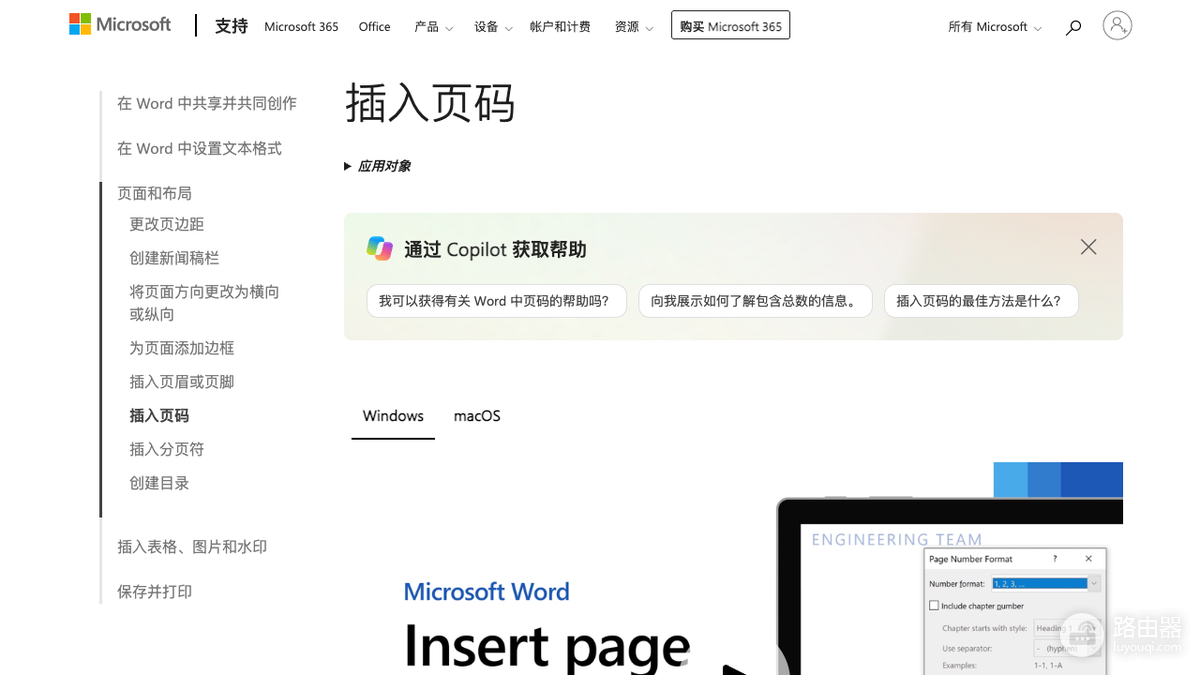 Word页码怎么调?Word页码从第二页开始怎么设置