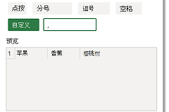 Excel单元格怎么拆分？Excel文本怎么按分隔符拆开