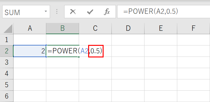 Excel怎么开根号?SQRT和POWER函数公式写法
