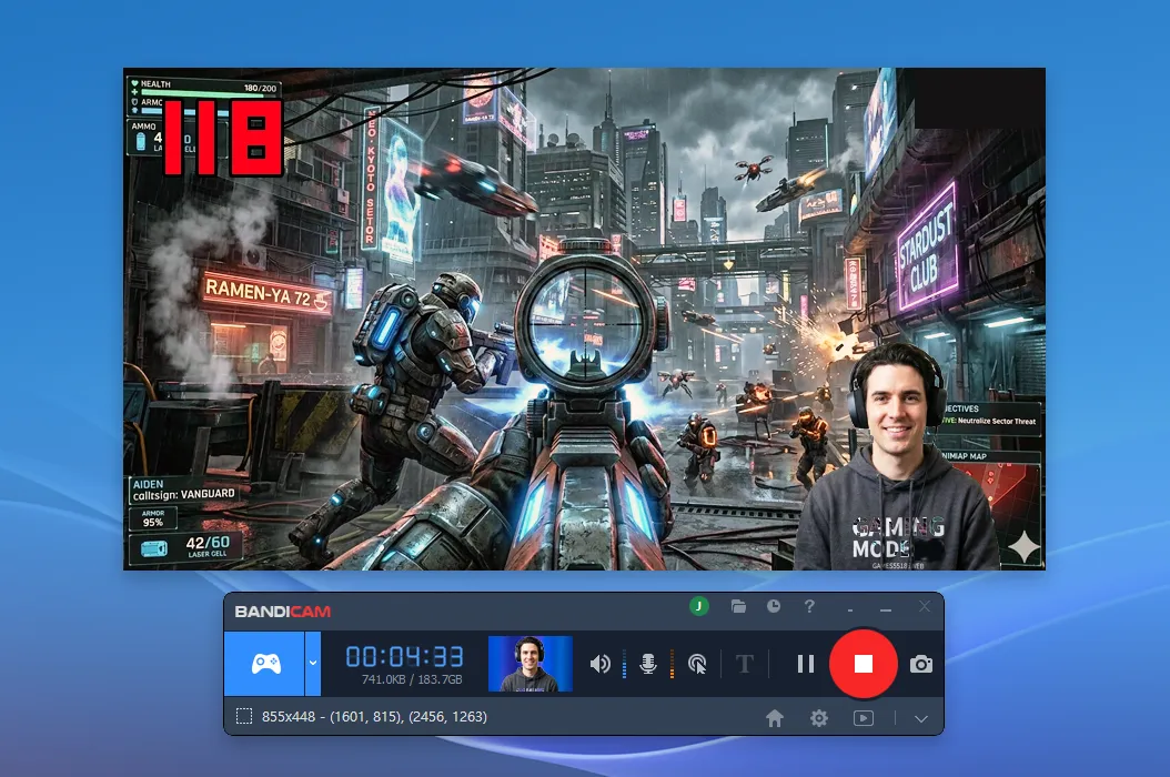 OBS Studio和Bandicam有什么区别?录屏和直播怎么选