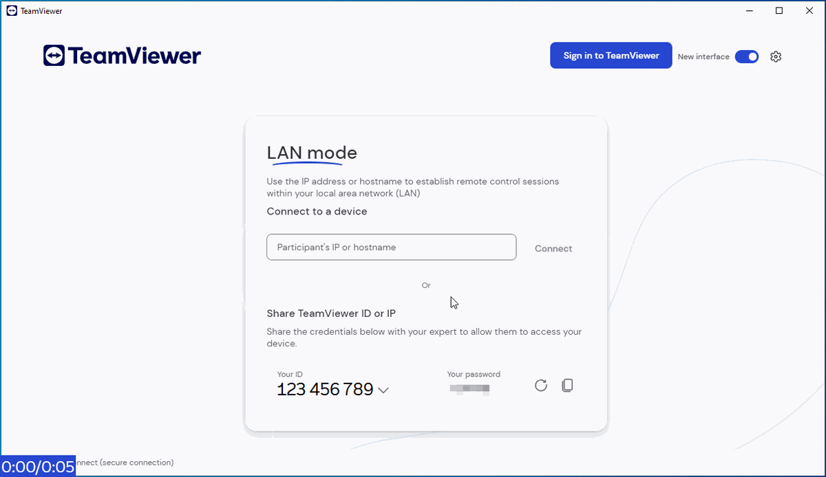 TeamViewer离线怎么设置?用局域网IP连接