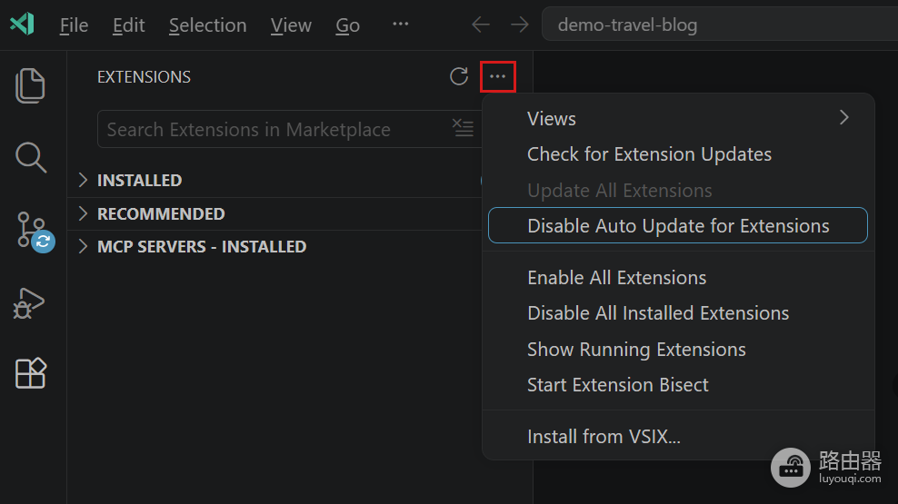 Visual Studio Code如何更新?主程序和扩展的更新方法