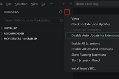 Visual Studio Code如何更新？主程序和扩展的更新方法