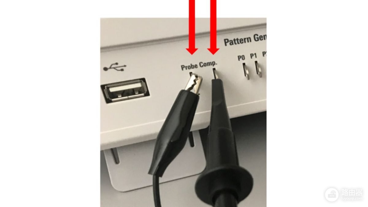 示波器有电但没有信号怎么办?从探头补偿到触发调出波形