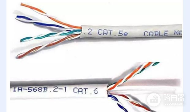 千兆网线怎么看是几类?看线身CAT标识