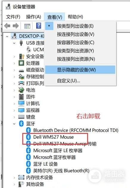 Win10蓝牙设备无法删除怎么办