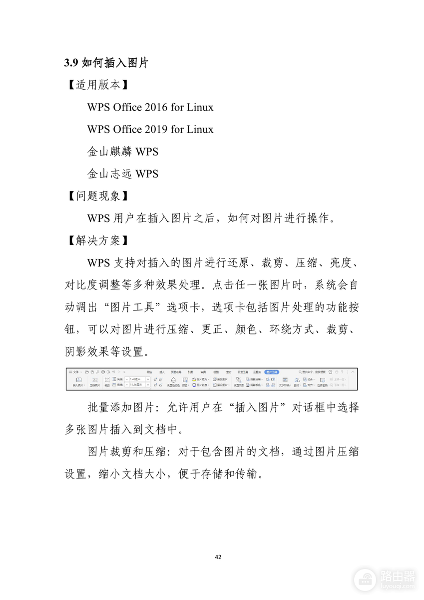 WPSWord文档图片怎么自由移动?