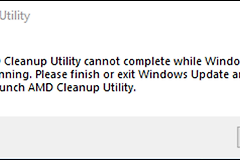 AMD显卡驱动安装失败且被Windows更新占用怎么办