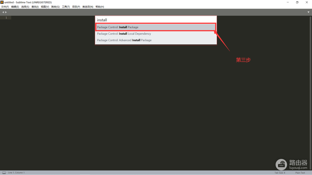 Sublime Text 3怎么设置中文?安装ChineseLocalizations的方法