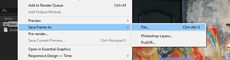 After Effects怎么导出PDF?先导出静帧再合成PDF