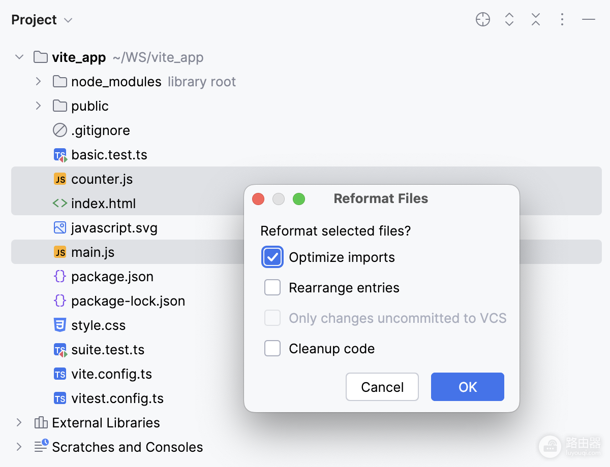 WebStorm怎么格式化代码