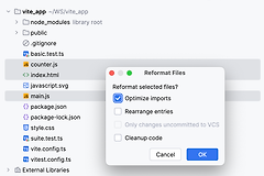 WebStorm怎么格式化代码