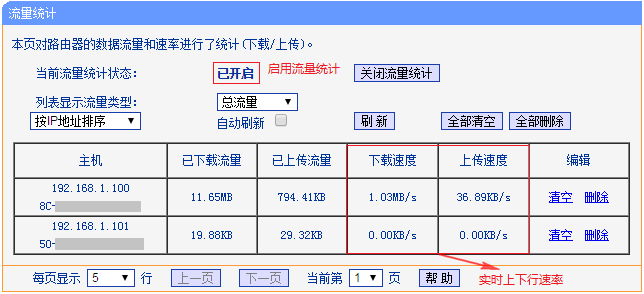 192.168.1.1怎么看网速?