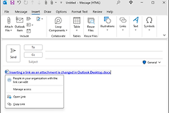 Outlook 2016附件怎么设置?添加、共享和保存附件的方法