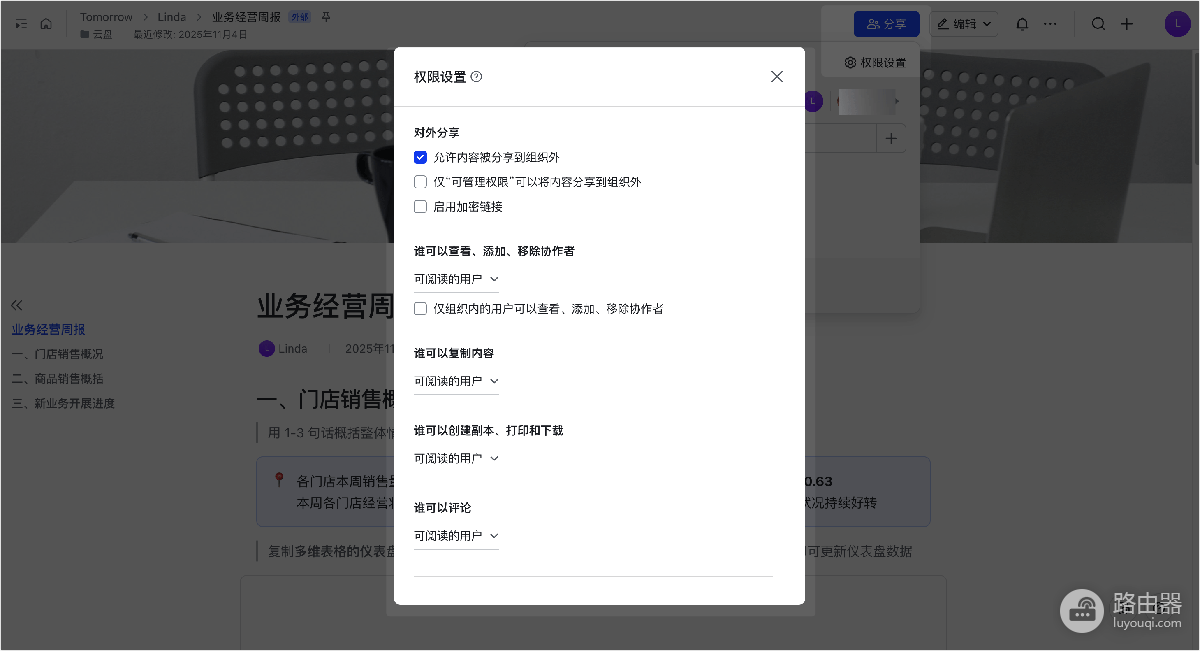 飞书权限设置后怎么用?飞书文档权限如何检查