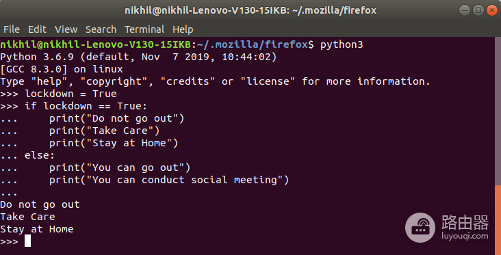 Python交互模式如何换行而不运行代码?