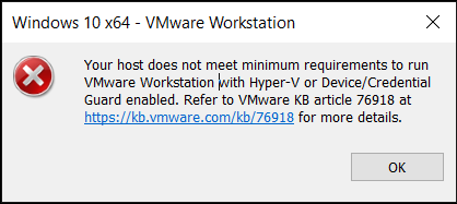 VMware Workstation和Hyper-V不兼容怎么办?两种处理路径
