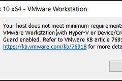 VMware Workstation和Hyper-V不兼容怎么办?两种处理路径