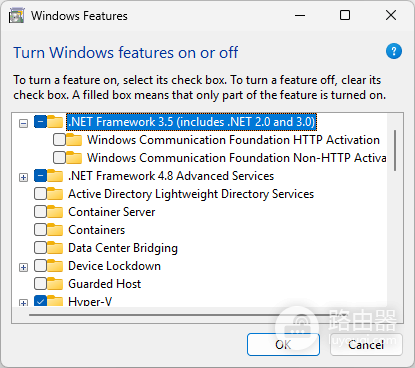 Win10/Win11怎么启用.NET Framework 3.5